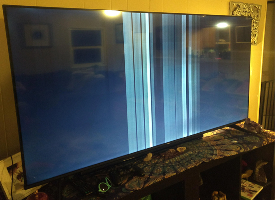 Tv screen problems